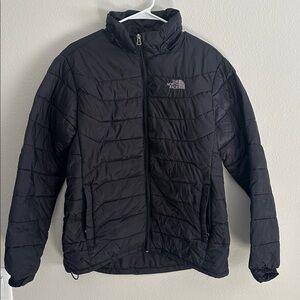 The North Face down Black puffer Jacket large
